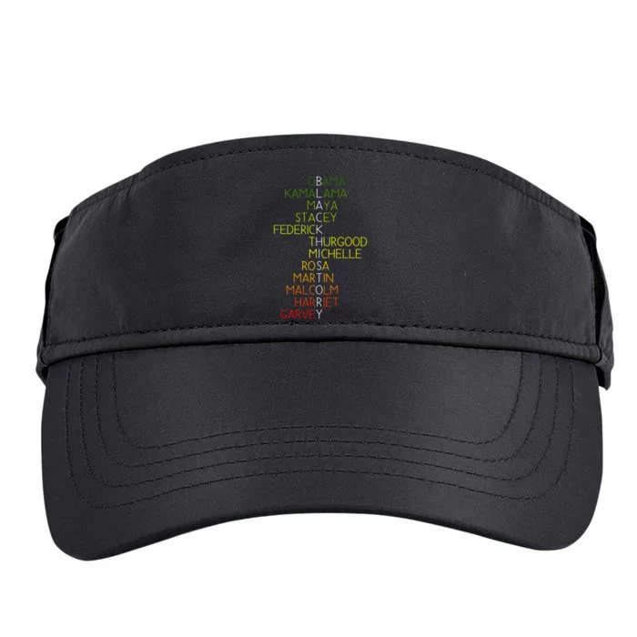 Black History Pride Month Adult Drive Performance Visor