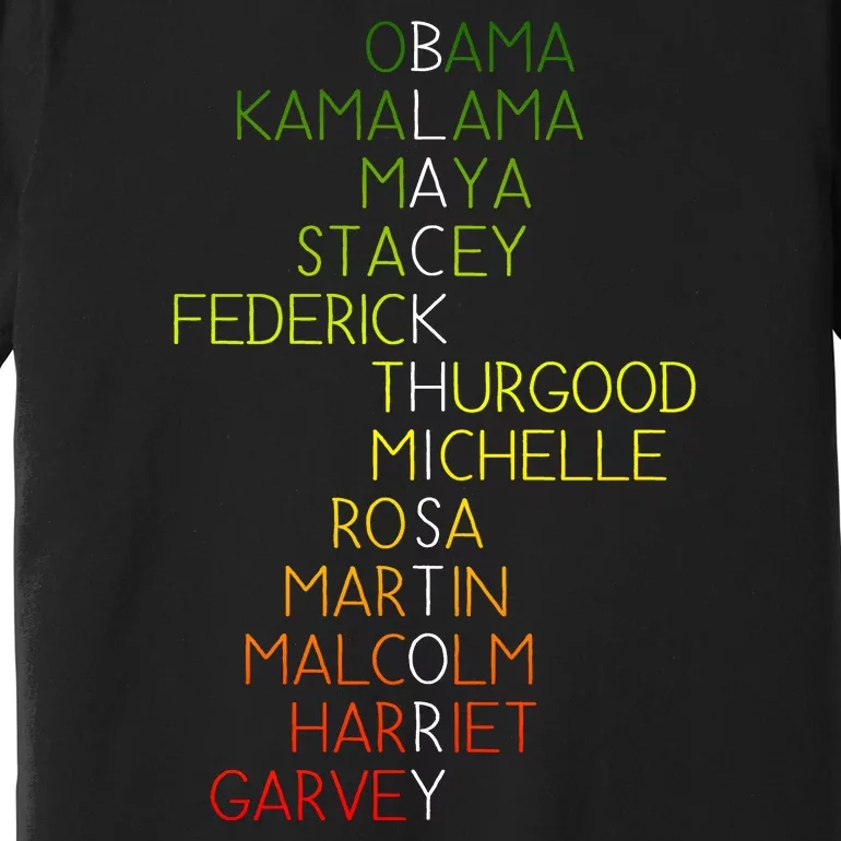 Black History Pride Month Premium T-Shirt