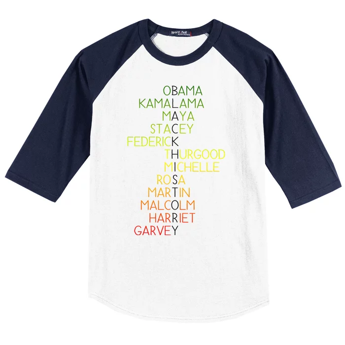 Black History Pride Month Baseball Sleeve Shirt