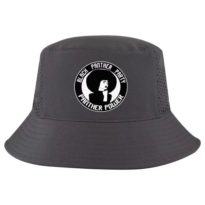 Black History Panther Party Logo Afro Hair Gift Cool Comfort Performance Bucket Hat