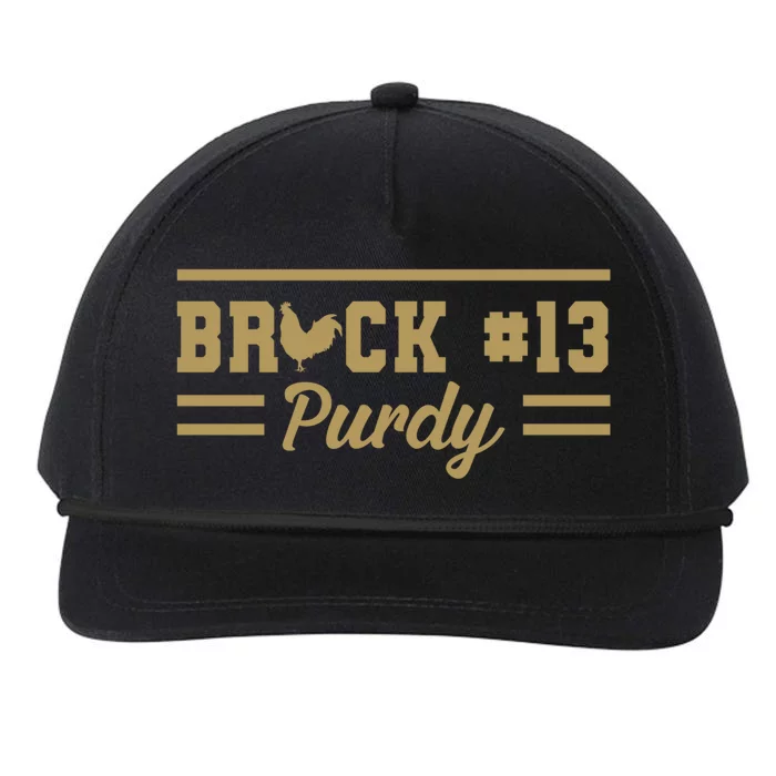 Brock Hard Purdy San Francisco Down 'N Purdy Mr Irrelevant 262 Snapback Five-Panel Rope Hat