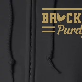 Brock Hard Purdy San Francisco Down 'N Purdy Mr Irrelevant 262 Full Zip Hoodie