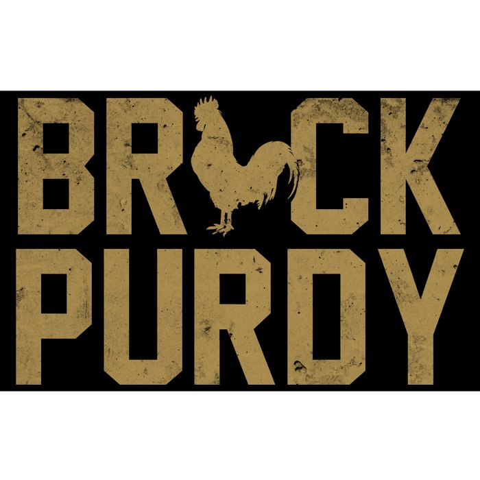 Brock Hard Purdy Good Mr Irrelevant 262 San Francisco Bumper Sticker