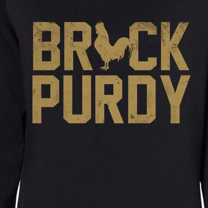 Brock Hard Purdy Good Mr Irrelevant 262 San Francisco Womens California Wash Sweatshirt