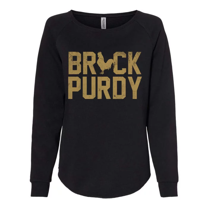 Brock Hard Purdy Good Mr Irrelevant 262 San Francisco Womens California Wash Sweatshirt