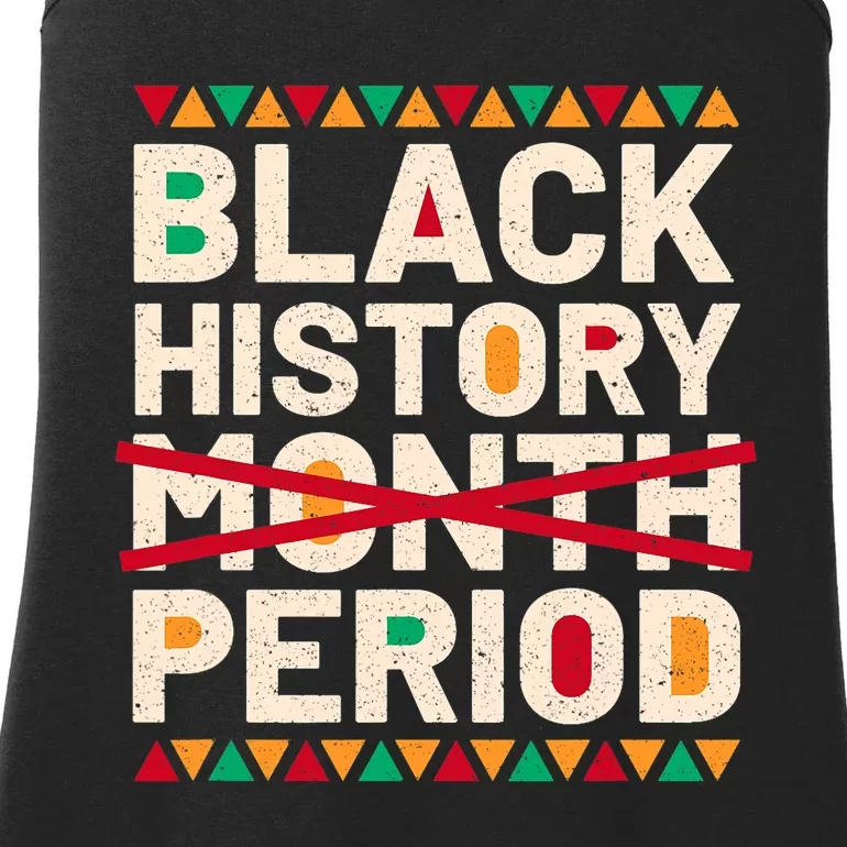 Black History Period Black Pride Retro Black History Month Ladies Essential Tank