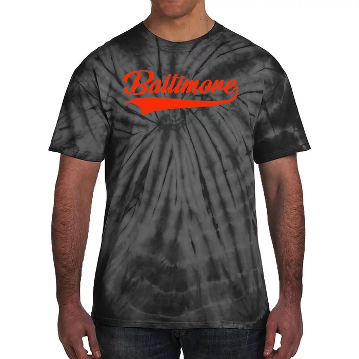 Baltimore Hometown Pride Md Throwback Design Classic Tie-Dye T-Shirt