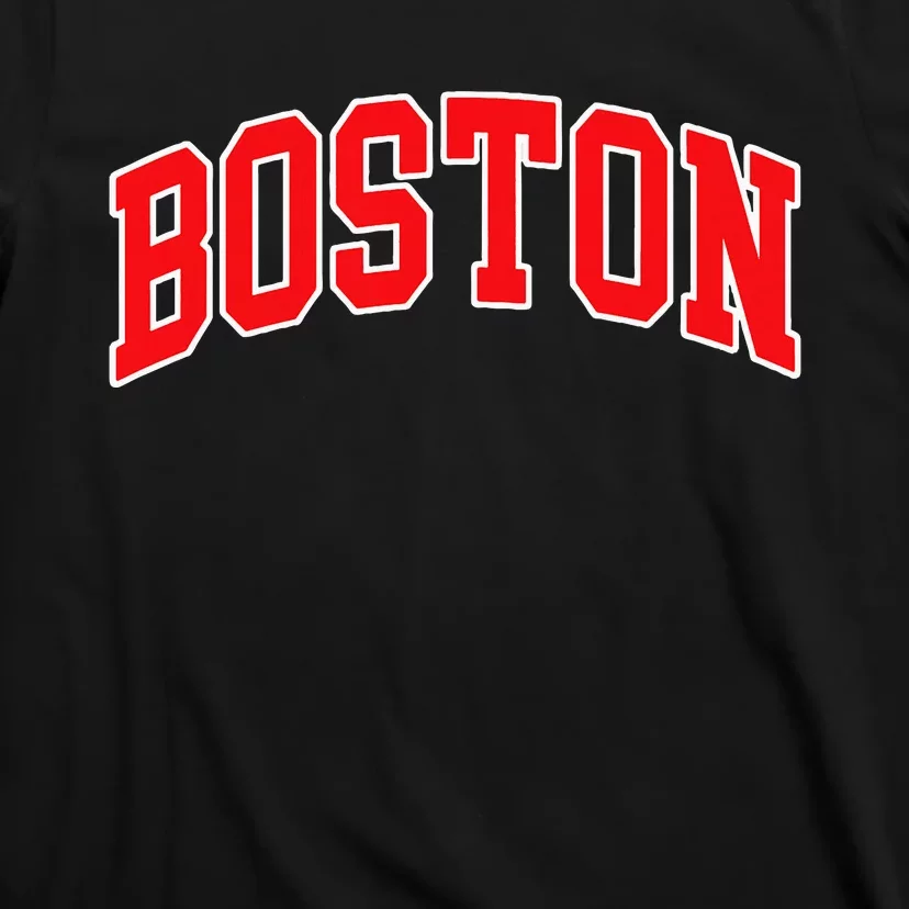 Boston Hometown Pride Throwback Design Print Classic T-Shirt