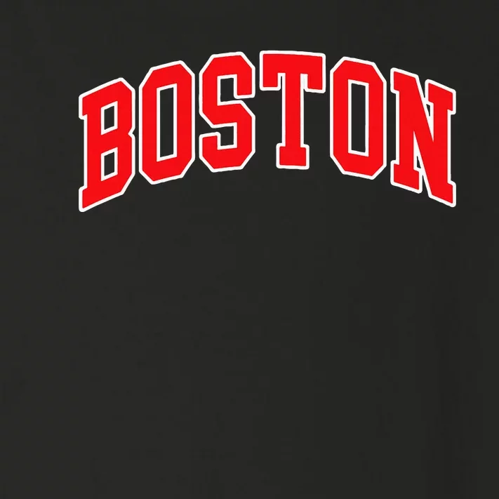 Boston Hometown Pride Throwback Design Print Classic Toddler Long Sleeve Shirt