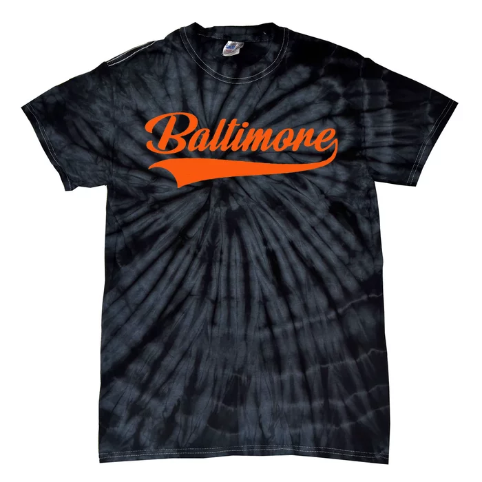 Baltimore Hometown Pride MD Throwback Tie-Dye T-Shirt