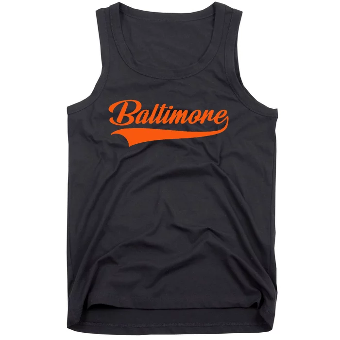 Baltimore Hometown Pride MD Throwback Tank Top