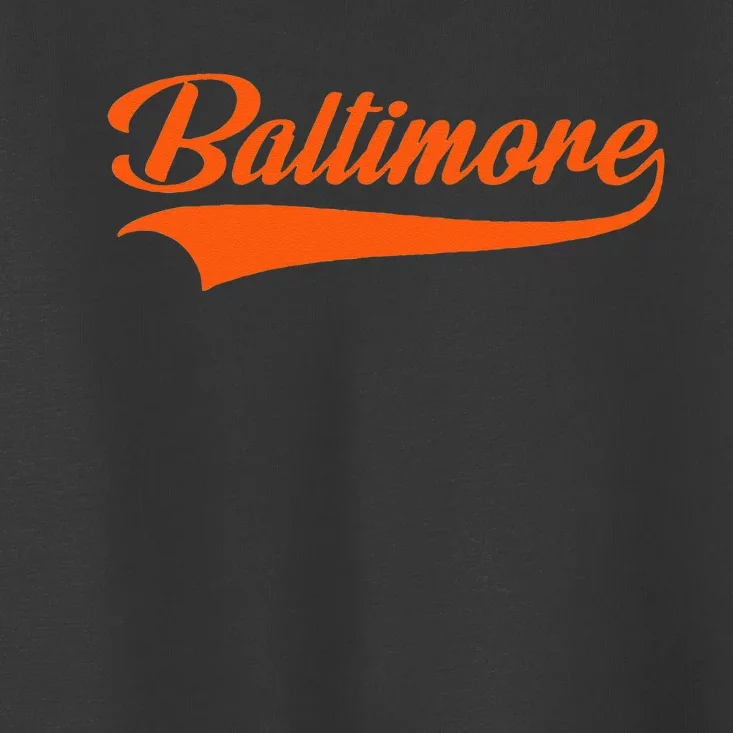 Baltimore Hometown Pride MD Throwback Toddler T-Shirt