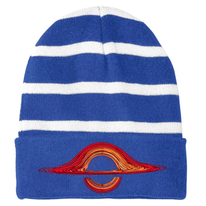 Black Hole Physics Universe Physics Astrophysicists Striped Beanie with Solid Band