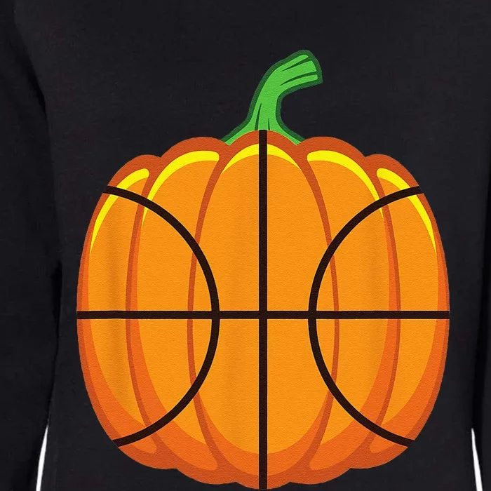 Basketball Halloween Pumpkin Thanksgiving Gift Womens California Wash Sweatshirt