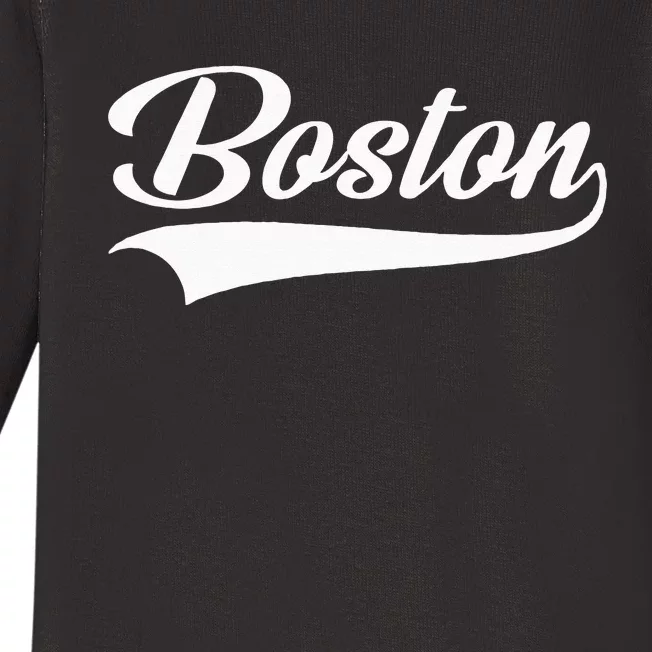 Boston Hometown Pride Massachusetts Baby Long Sleeve Bodysuit