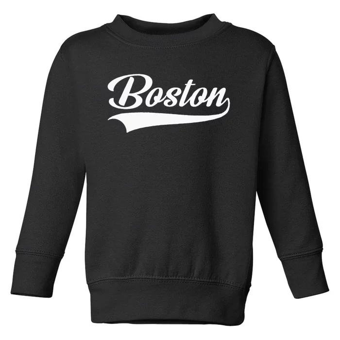 Boston Hometown Pride Massachusetts Toddler Sweatshirt