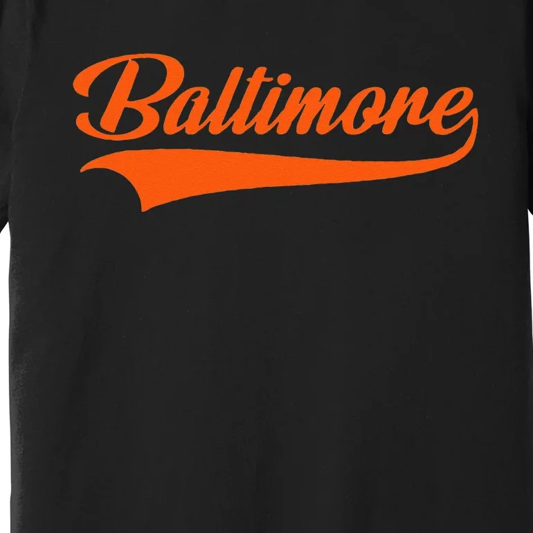 Baltimore Hometown Pride MD Throwback Premium T-Shirt