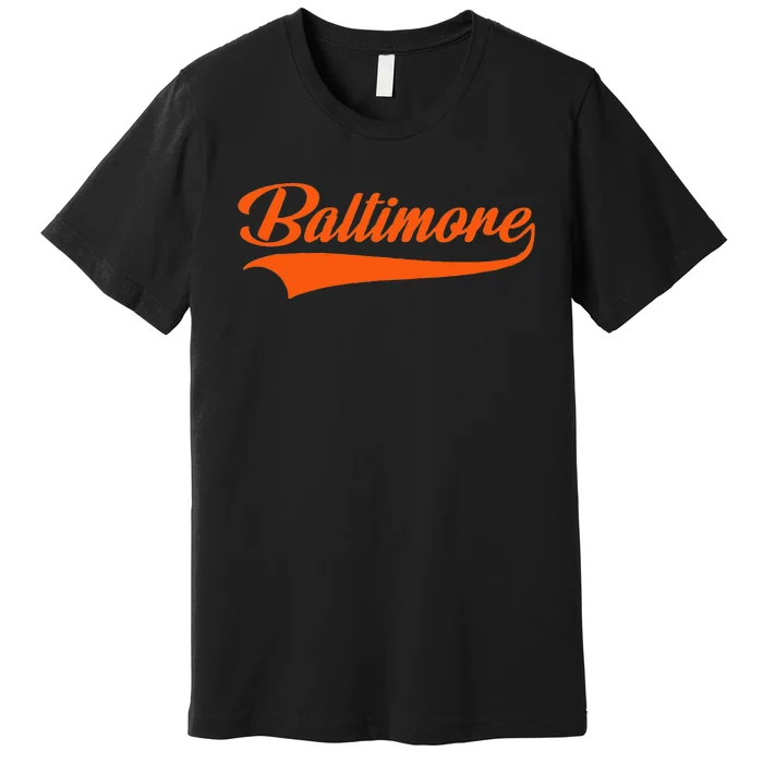 Baltimore Hometown Pride MD Throwback Premium T-Shirt