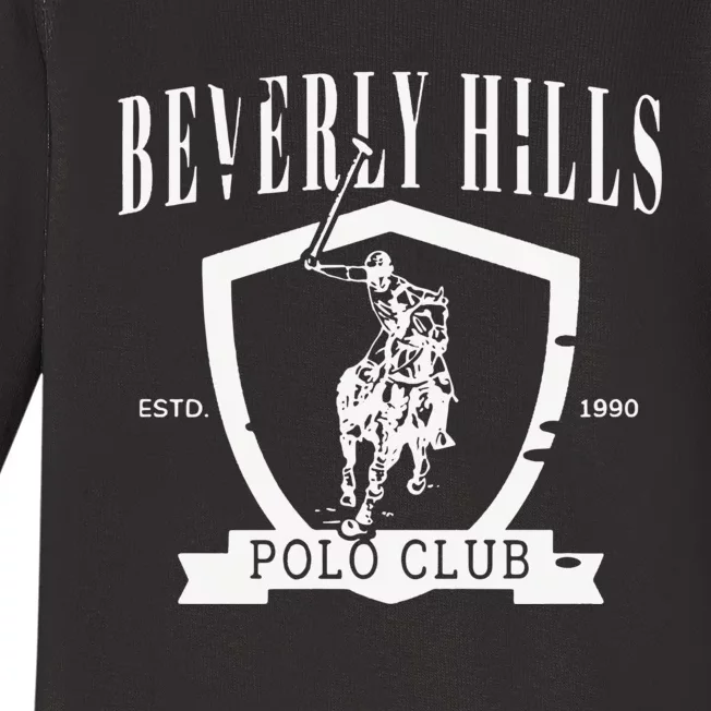 Beverly Hills Polo Club Baby Long Sleeve Bodysuit