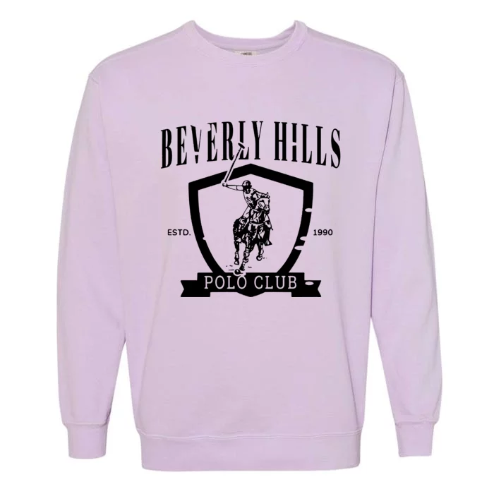 Beverly Hills Polo Club Garment-Dyed Sweatshirt