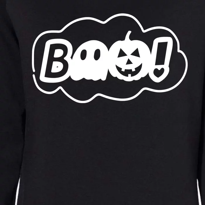 Boo Halloween Pumpkin Season Womens California Wash Sweatshirt