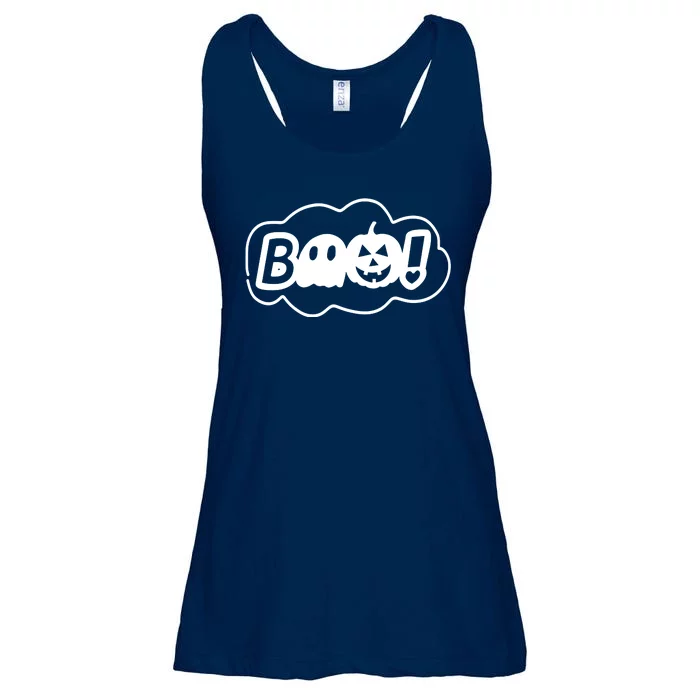 Boo Halloween Pumpkin Season Ladies Essential Flowy Tank