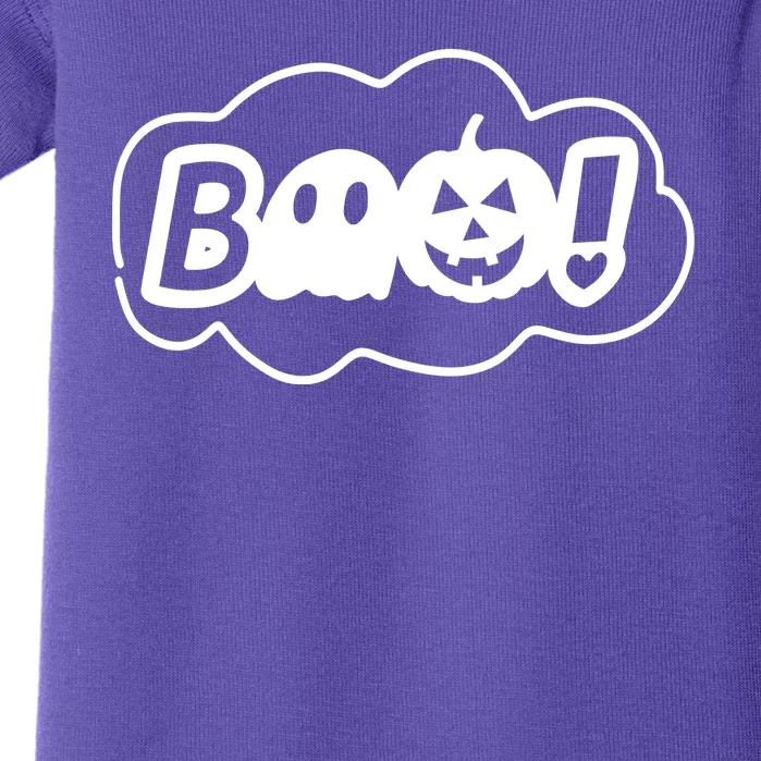 Boo Halloween Pumpkin Season Baby Bodysuit