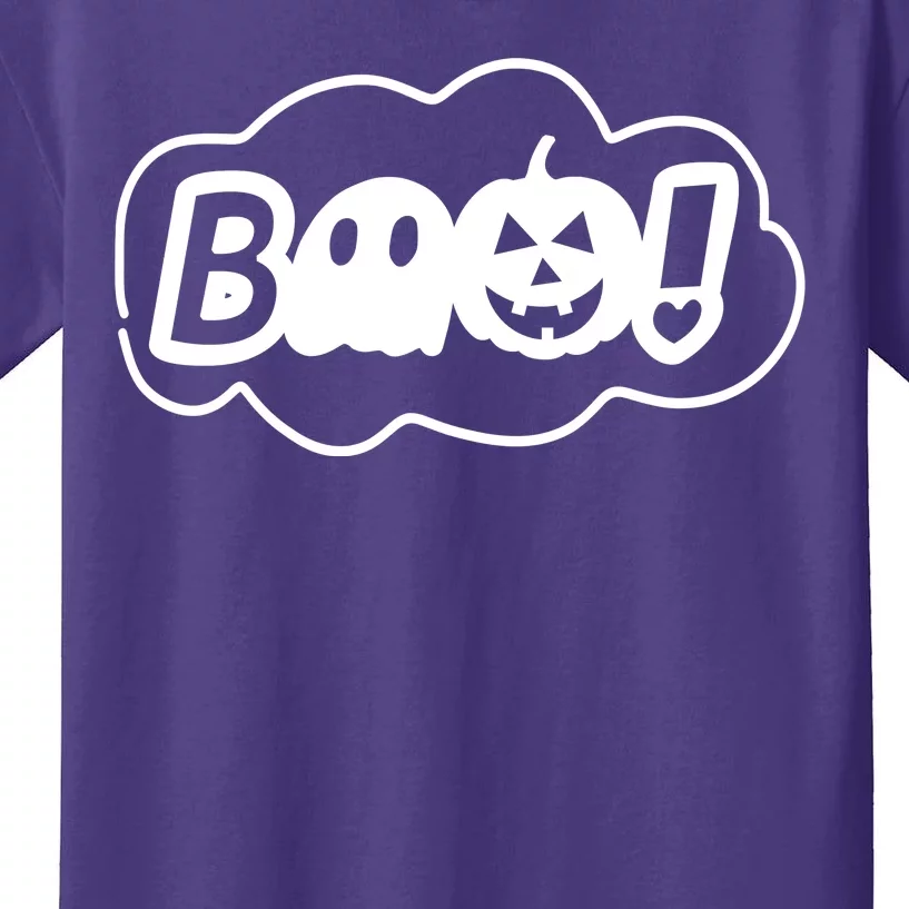 Boo Halloween Pumpkin Season Kids T-Shirt