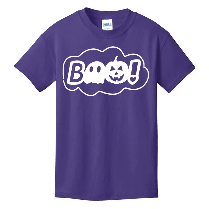 Boo Halloween Pumpkin Season Kids T-Shirt