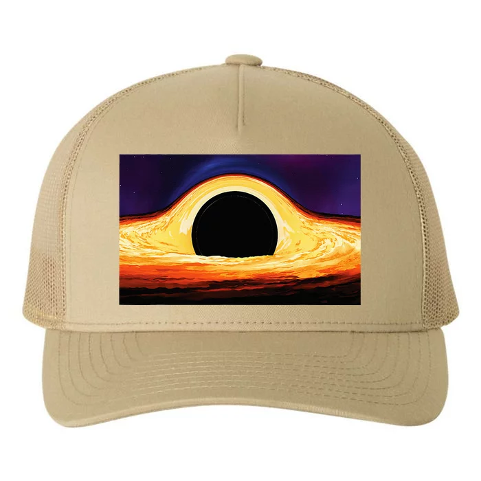 Black Hole Physicists Physics Teacher Yupoong Adult 5-Panel Trucker Hat