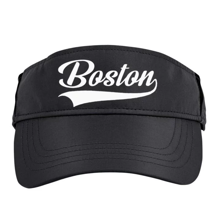 Boston Hometown Pride Massachusetts Adult Drive Performance Visor