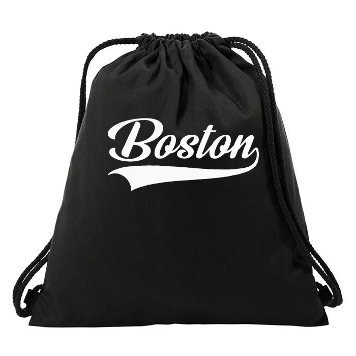 Boston Hometown Pride Massachusetts Drawstring Bag