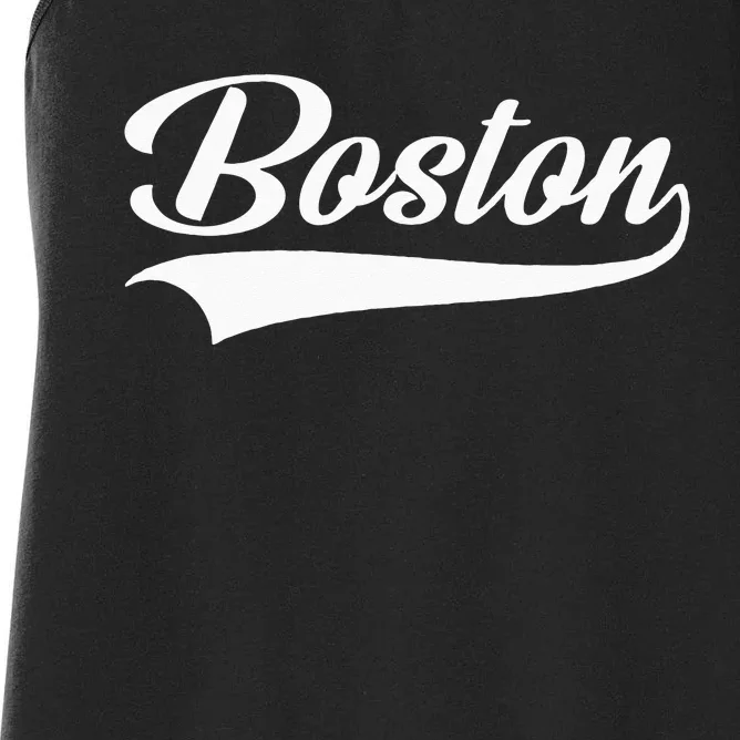 Boston Hometown Pride Massachusetts Women's Racerback Tank