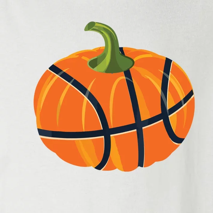 Basketball Halloween Pumpkin Boy Thanksgiving Gift Toddler Long Sleeve Shirt