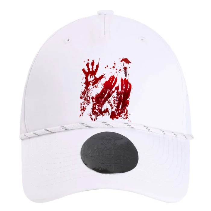 Bloody Handprint Red Hands Blood Splatter Zombie Outbreak Performance The Dyno Cap