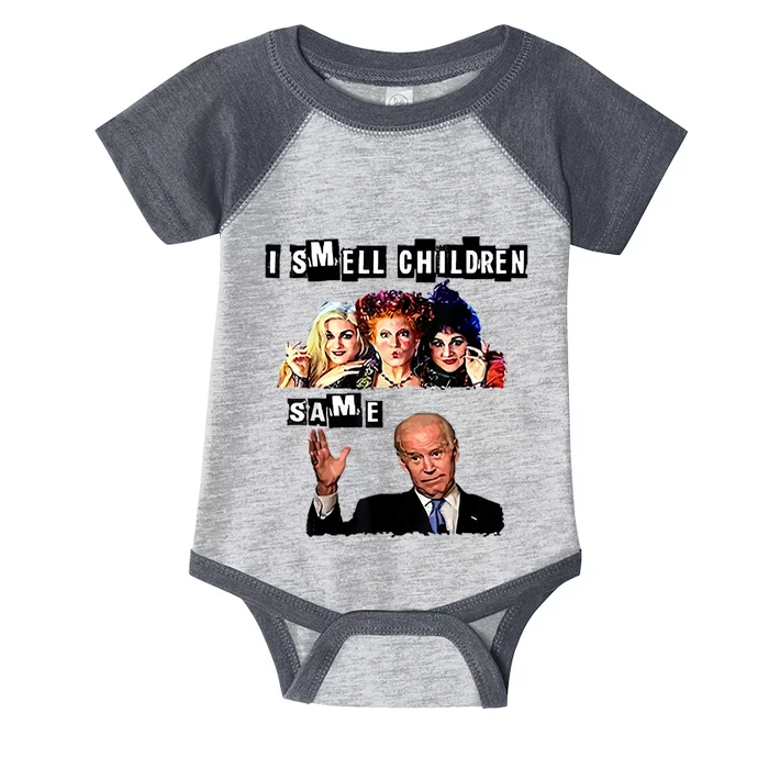 Biden Halloween, Republicans Halloween Sarcastic Biden Funny Infant Baby Jersey Bodysuit