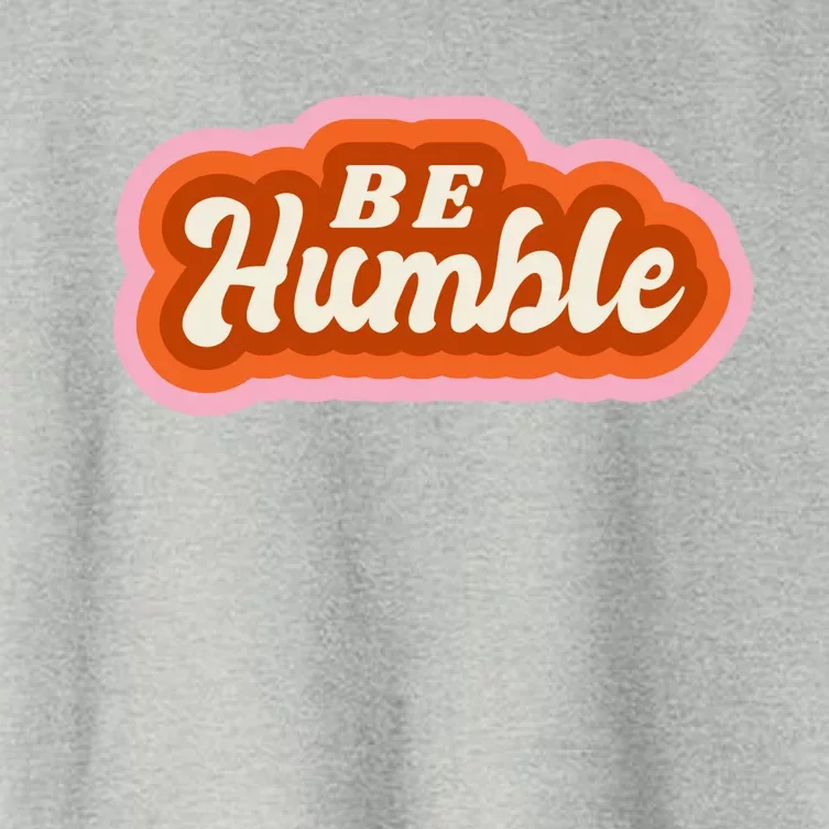 Be Humble Retro Women's Crop Top Tee