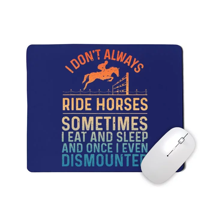 Best Horse Riding Art Equestrian Horse Racing Mousepad