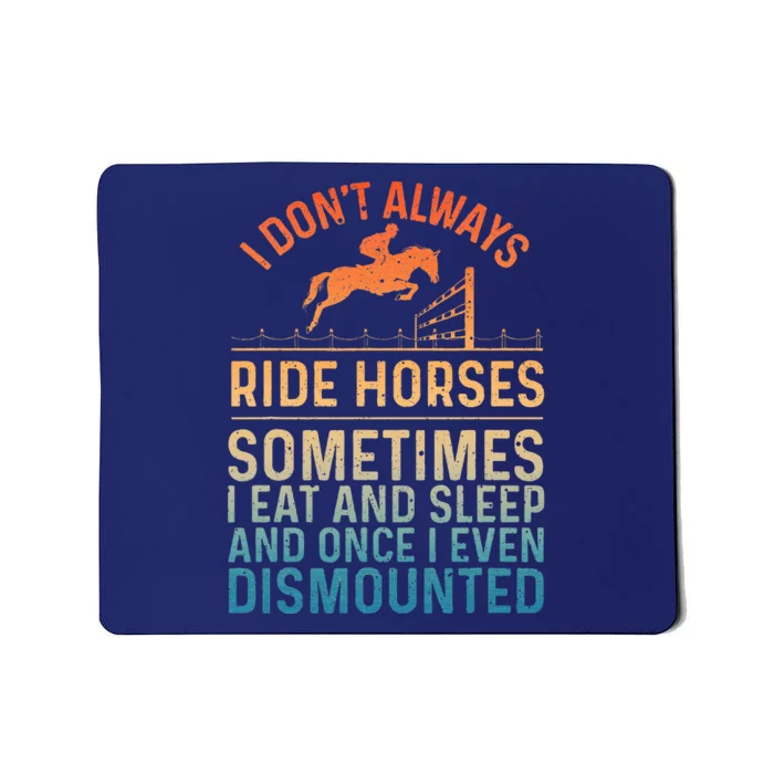 Best Horse Riding Art Equestrian Horse Racing Mousepad