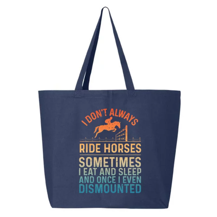 Best Horse Riding Art Equestrian Horse Racing 25L Jumbo Tote