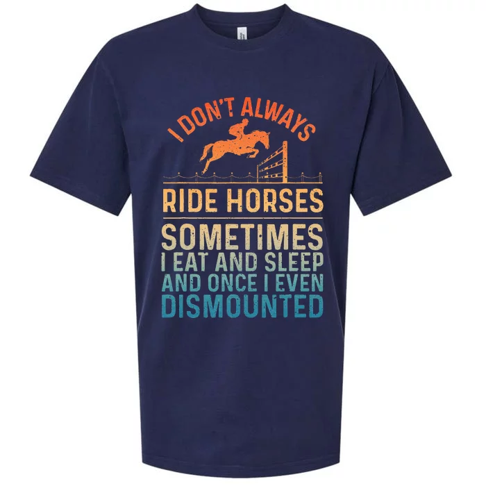 Best Horse Riding Art Equestrian Horse Racing Sueded Cloud Jersey T-Shirt