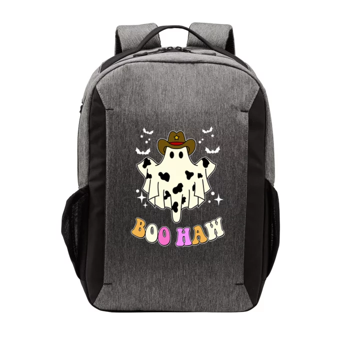 Boo Haw Retro Western Halloween Vector Backpack