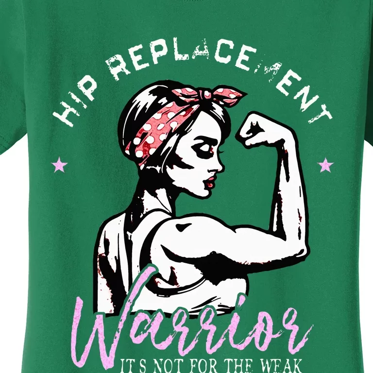 Bionic Hip Replacement Gifts Women Hip Replacement Warrior Women's T-Shirt