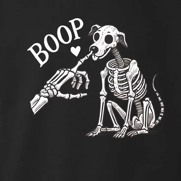 Boop Hand Skeleton And Dog Toddler Hoodie