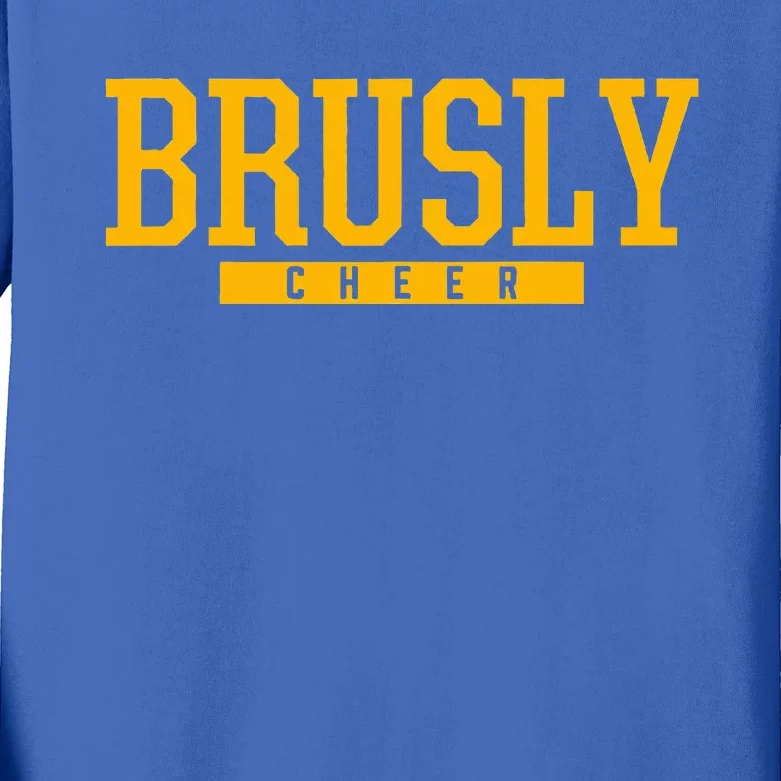 Brusly High School Cheer Kids Long Sleeve Shirt