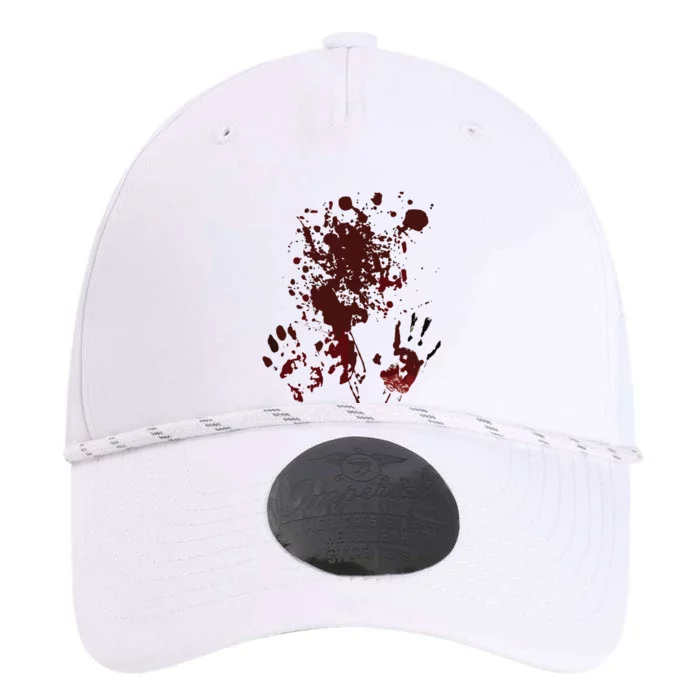 Blood Hands Splatters Red Bloody Handprints Zombie Outbreak Performance The Dyno Cap