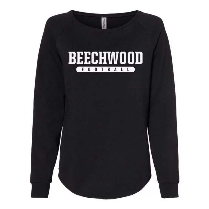 Beechwood High School Football Womens California Wash Sweatshirt