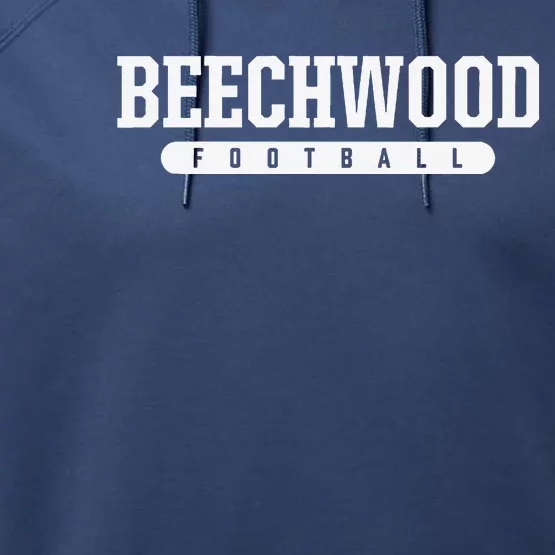 Beechwood High School Football Performance Fleece Hoodie