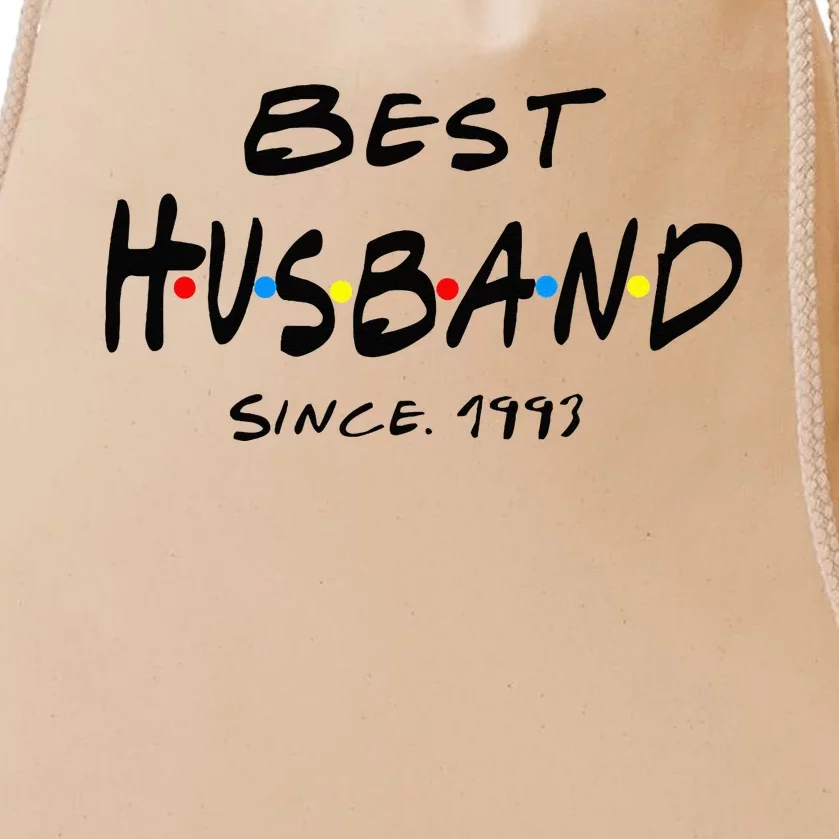 Best Husband Since 1993 Epic 31st Wedding Anniversary Drawstring Bag