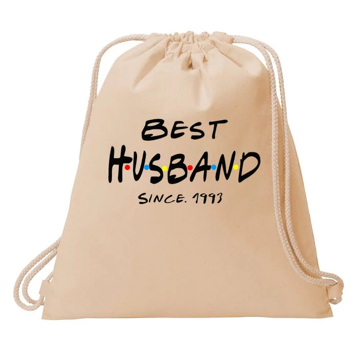 Best Husband Since 1993 Epic 31st Wedding Anniversary Drawstring Bag